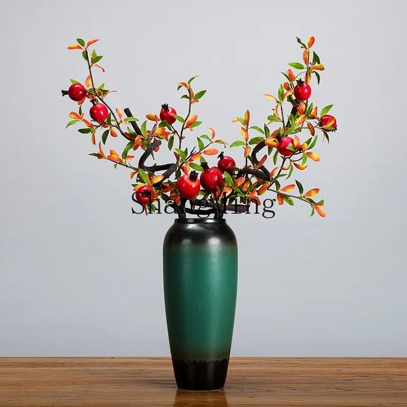 CLL Chinese simulated flower pomegranate fruit modeling tree branches and leaves landscape design fake dried flower
CLL Chinese simulated flower pomegranate fruit modeling tree branches and leaves landscape design fake dried flower