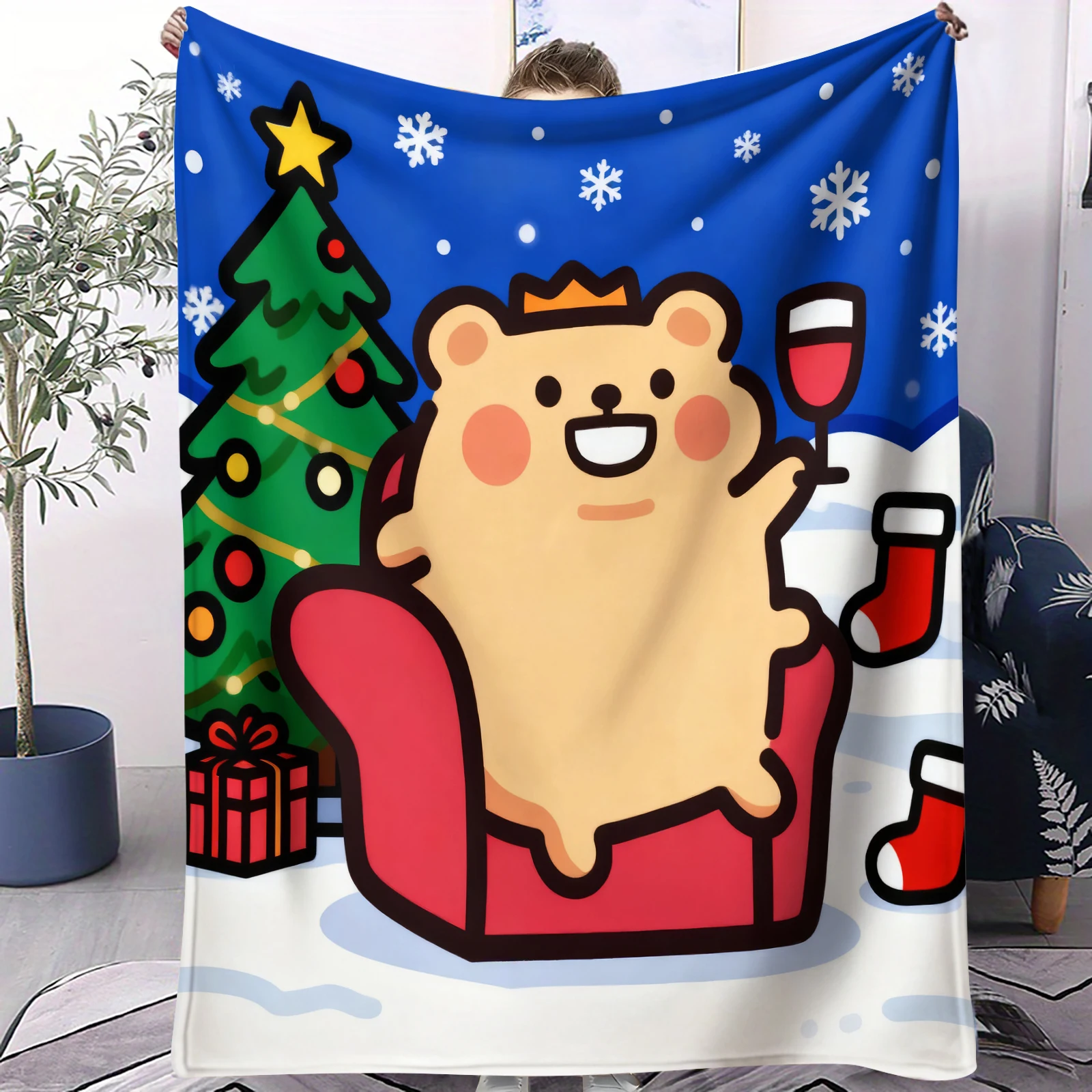 B-BearisBugS Cartoon Flannel Throw Blanket,Warm and Cozy Soft Throw Blanket for Living Bedroom Bed Sofa Kid Christmas Gifts
B-BearisBugS Cartoon Flannel Throw Blanket,Warm and Cozy Soft Throw Blanket for Living Bedroom Bed Sofa Kid Christmas Gifts