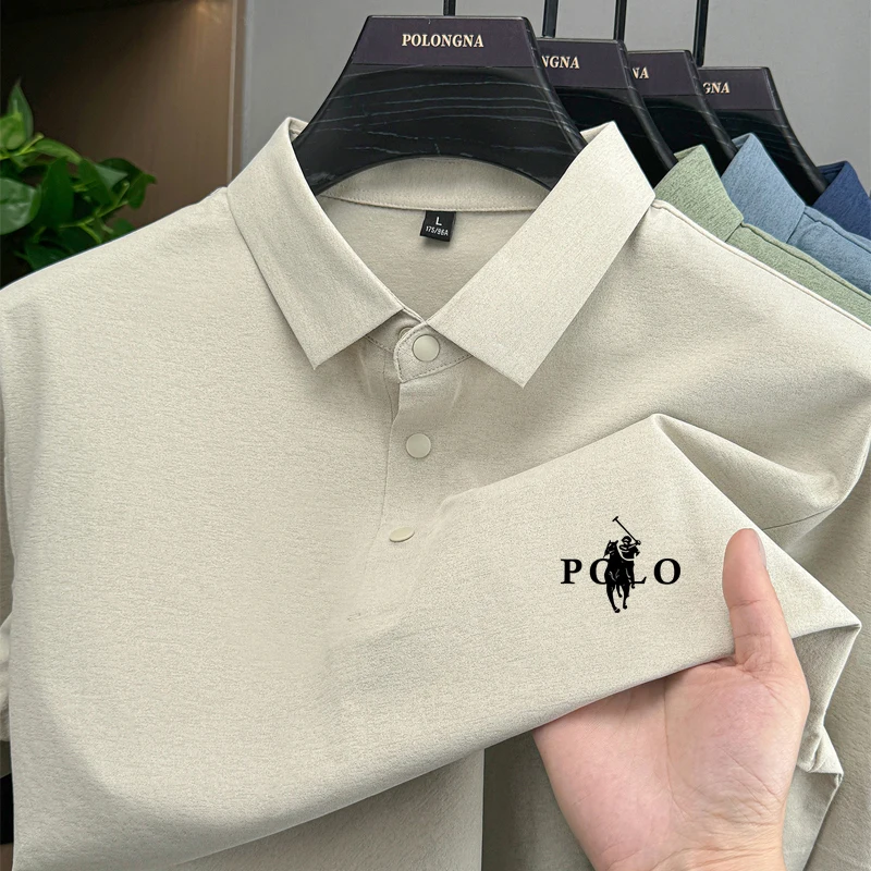Men's high-end summer lightweight short-sleeved shirt with printed patterns, featuring a buttoned collar design, is a simple sty
Men's high-end summer lightweight short-sleeved shirt with printed patterns, featuring a buttoned collar design, is a simple sty