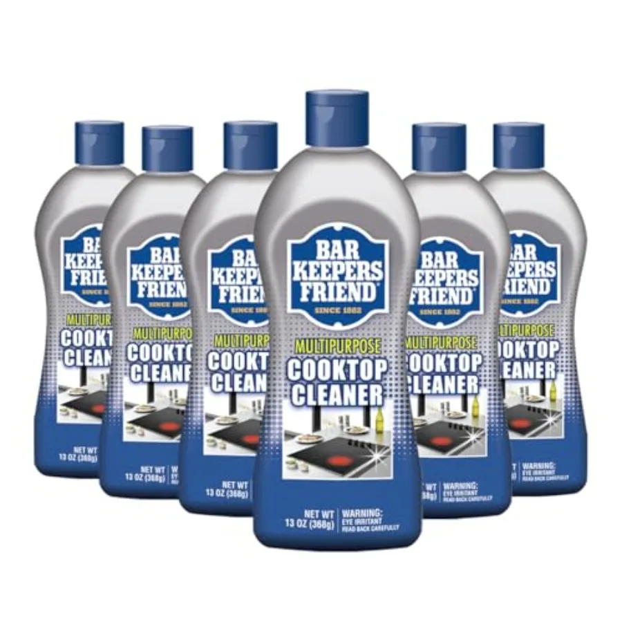Cooktop Cleaner 13 oz - Multipurpose Liquid Stovetop Cleanser, Safe for Use on Glass and Ceramic Cooking Surfaces, Copper, Bras
Cooktop Cleaner 13 oz - Multipurpose Liquid Stovetop Cleanser, Safe for Use on Glass and Ceramic Cooking Surfaces, Copper, Bras
