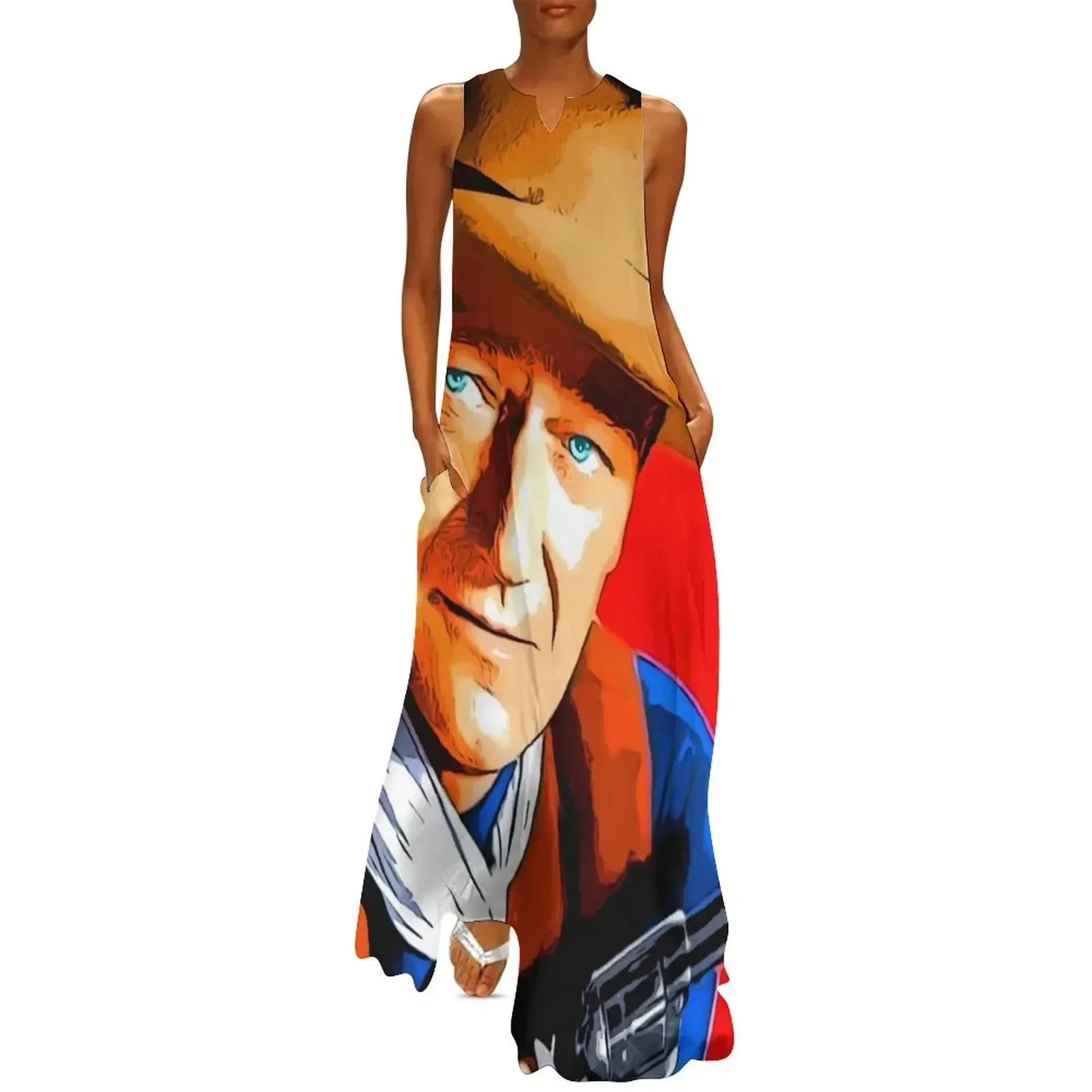 John Wayne in Rio Bravo Long Dress luxury woman party dress evening dress ladies Aesthetic clothing Women's summer
John Wayne in Rio Bravo Long Dress luxury woman party dress evening dress ladies Aesthetic clothing Women's summer