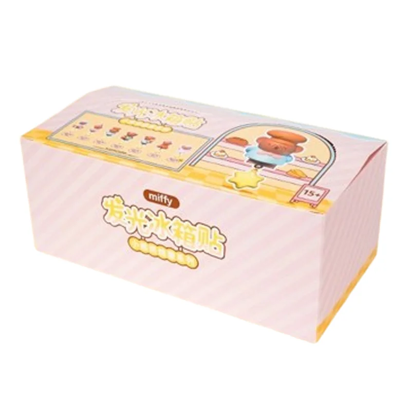 Серия игрушек-сюрпризов Miffy Little Bear Baking House: светящиеся магниты на холодильник, милые аниме-фигурки, куклы, подарки для детей
Серия игрушек-сюрпризов Miffy Little Bear Baking House: светящиеся магниты на холодильник, милые аниме-фигурки, куклы, подарки для детей