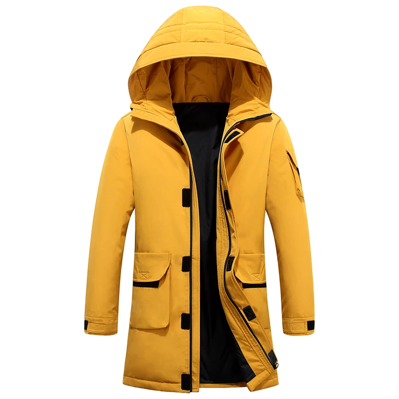 Nice Brand Winter Warm Down Jacket Men Casual Windproof Thick Hooded Parkas Men Fashion Windbreaker Long Down Coat Mens Outwear
Nice Brand Winter Warm Down Jacket Men Casual Windproof Thick Hooded Parkas Men Fashion Windbreaker Long Down Coat Mens Outwear