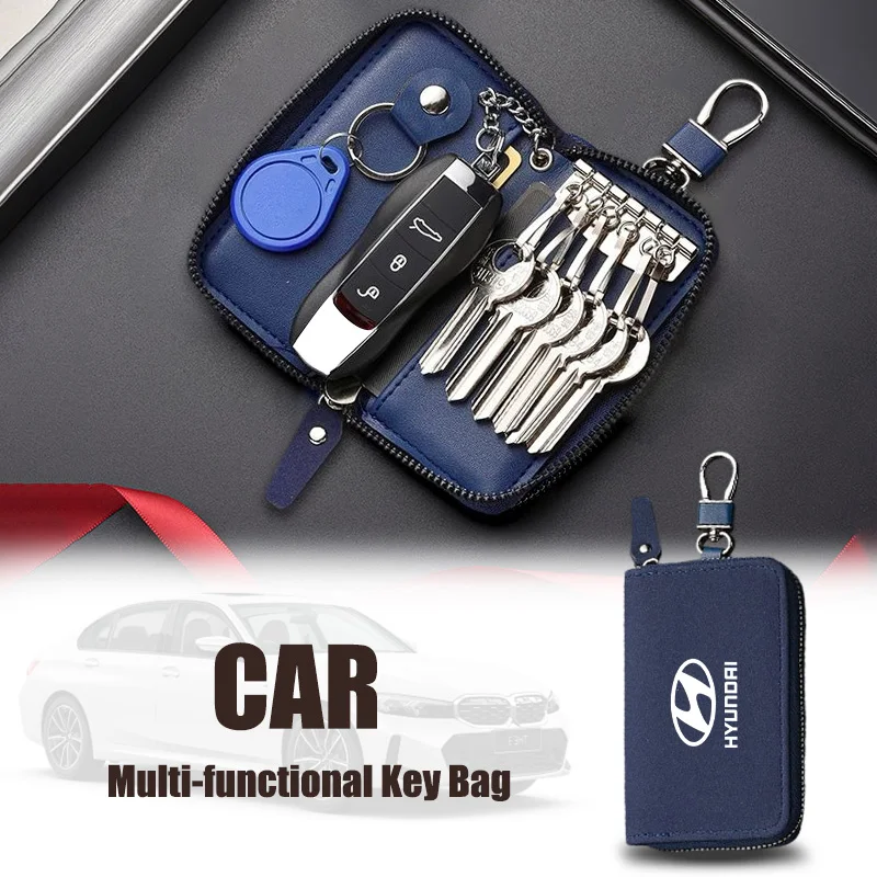 RFID Blocking Car Key Signal Blocker Pouch Multi-Color Anti-Theft Zipper Key Storage Bag For Hyundai I10 I20 I30 Tucson Accent
RFID Blocking Car Key Signal Blocker Pouch Multi-Color Anti-Theft Zipper Key Storage Bag For Hyundai I10 I20 I30 Tucson Accent
