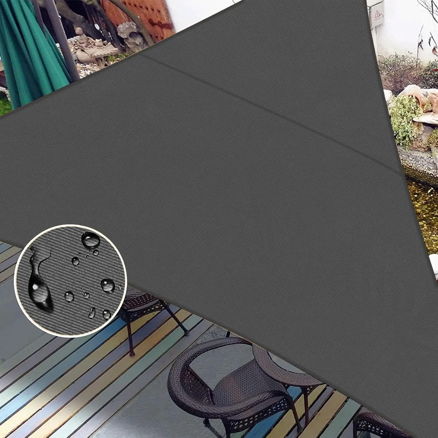 Водонепроницаемый треугольный солнцезащитный тент, устойчивый к УФ-излучению, для улицы, патио, сада, двора, доступны индивидуальные размеры
Водонепроницаемый треугольный солнцезащитный тент, устойчивый к УФ-излучению, для улицы, патио, сада, двора, доступны индивидуальные размеры