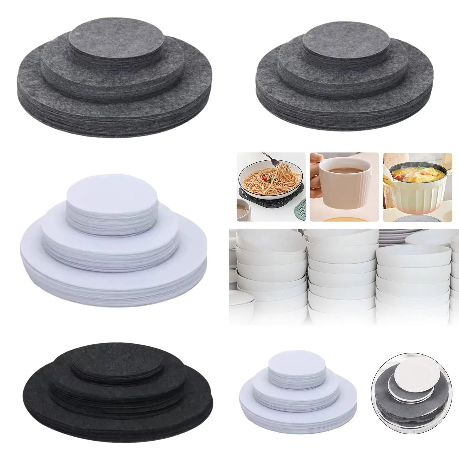 Felt Plate Dividers for Porcelain Cookware Versatile for Stacking and Protection China Storage Containers Dividers
Felt Plate Dividers for Porcelain Cookware Versatile for Stacking and Protection China Storage Containers Dividers