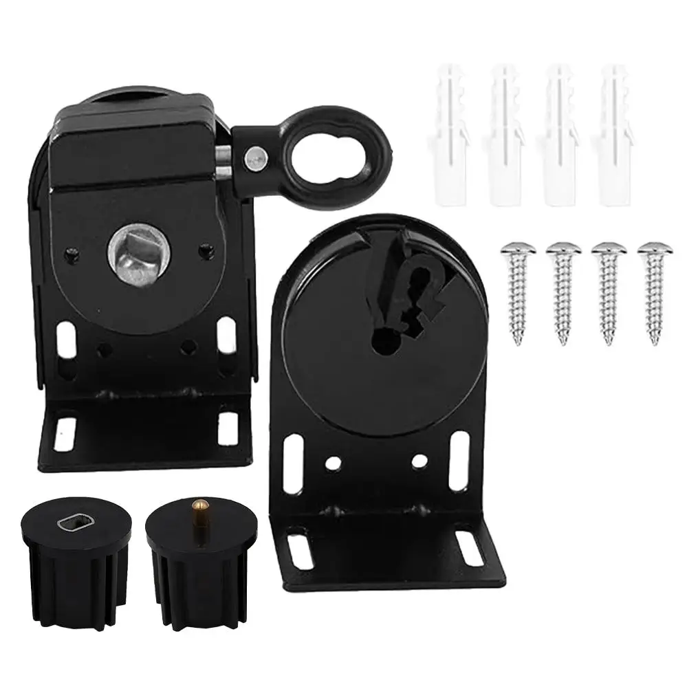 Roller Blind Bracket Black Windproof Curtains Replacement Parts Metal Accessories Indoor Roller Bracket For Home Office
Roller Blind Bracket Black Windproof Curtains Replacement Parts Metal Accessories Indoor Roller Bracket For Home Office