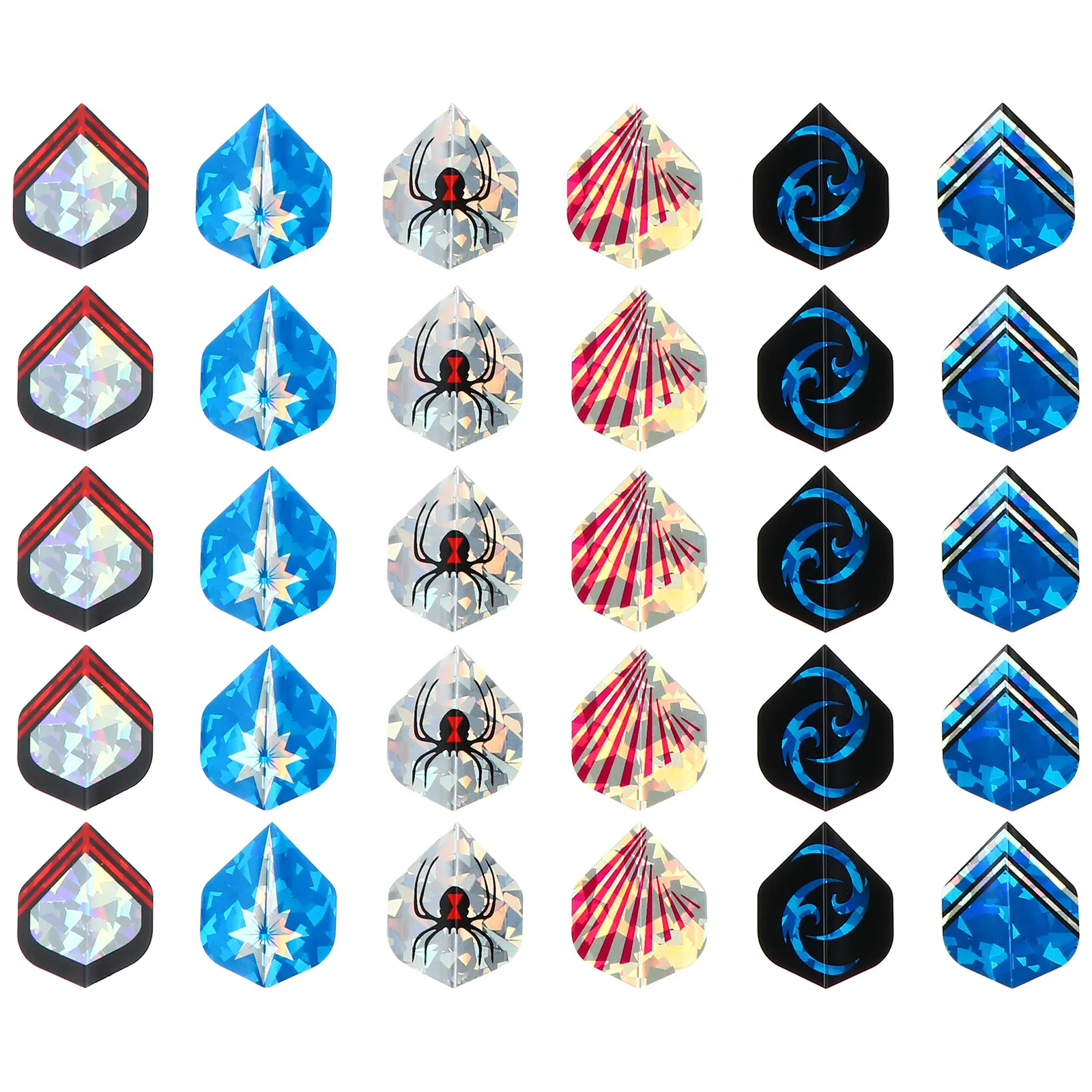 30 Pcs Wing Accessories Reflective PET PVC Aluminum Foil Durable Soft Toy Game Outdoor Sports Beginner Practice
30 Pcs Wing Accessories Reflective PET PVC Aluminum Foil Durable Soft Toy Game Outdoor Sports Beginner Practice