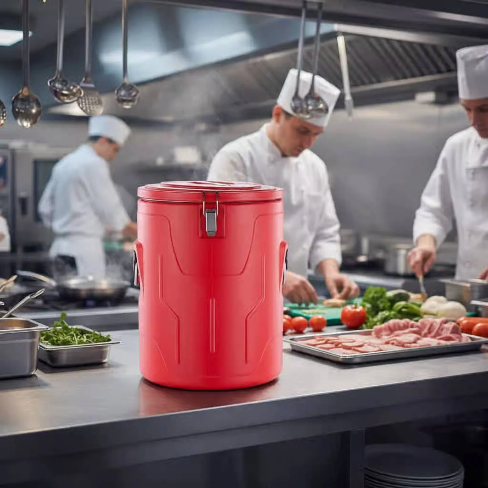 Stainless Steel Insulated Container Thickened Material Stainless Steel Thermal Barrel Professional Insulated Container
Stainless Steel Insulated Container Thickened Material Stainless Steel Thermal Barrel Professional Insulated Container