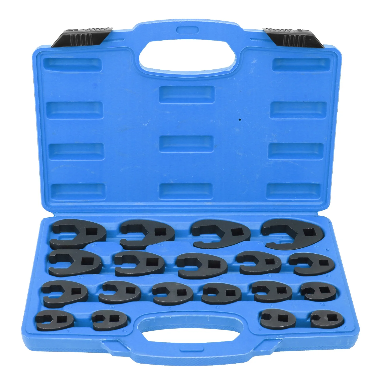 Ножной ключ Crow's Klucz Crowfoot Набор метрических ключей Crow's Foot 8-32 мм/0,3‐1,3 дюйма из Cr‐Mo Steel с ящиком для инструментов Ручной инструмент
Ножной ключ Crow's Klucz Crowfoot Набор метрических ключей Crow's Foot 8-32 мм/0,3‐1,3 дюйма из Cr‐Mo Steel с ящиком для инструментов Ручной инструмент