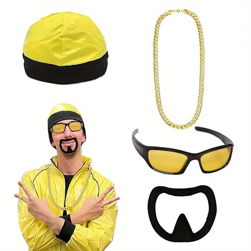 Hip Hop Punk Men Outfit 90s Rapper Shiny Patent Leather Stage Costume For Festival Party Performance Wear
Hip Hop Punk Men Outfit 90s Rapper Shiny Patent Leather Stage Costume For Festival Party Performance Wear