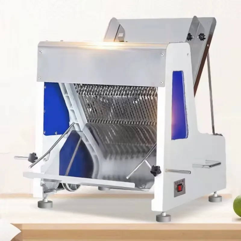 Commercial Bakery Bread Slicer Adjustable Loaf Toast Cutting Machine with 31 Blades
Commercial Bakery Bread Slicer Adjustable Loaf Toast Cutting Machine with 31 Blades