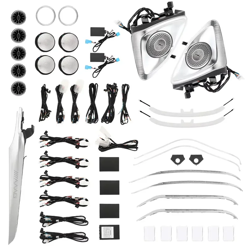 AP01 Universal LED Ambient Light Kit for C-Class GLC W205 X253 64 Colors Interior Atmosphere Lighting for Autos
AP01 Universal LED Ambient Light Kit for C-Class GLC W205 X253 64 Colors Interior Atmosphere Lighting for Autos
