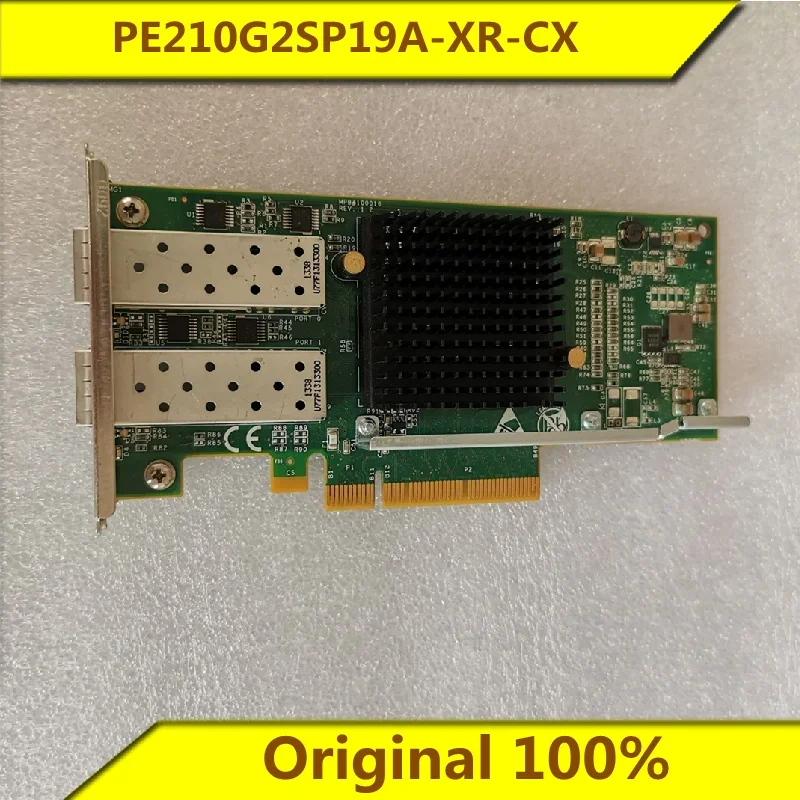 Original For X520 dual-port PCI-E X8 Intel 82599 chip SFP 10 Gigabit dual-port fiber optic network card PE210G2SP19A-XR-CX
Original For X520 dual-port PCI-E X8 Intel 82599 chip SFP 10 Gigabit dual-port fiber optic network card PE210G2SP19A-XR-CX