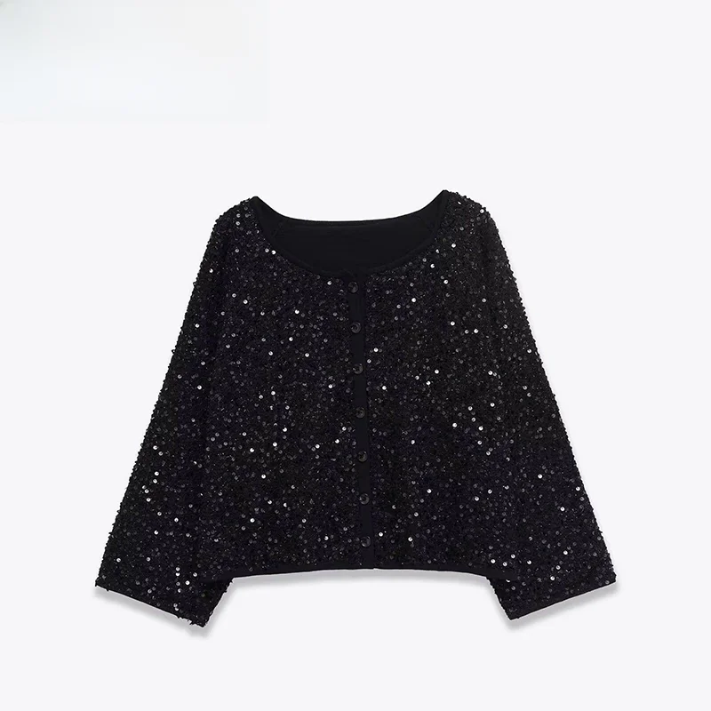 Модный вязаный женский тюнер из бисера, универсальный простой дизайн, осеннее новое поступление, женская верхняя одежда из полиэфирного волокна
Модный вязаный женский тюнер из бисера, универсальный простой дизайн, осеннее новое поступление, женская верхняя одежда из полиэфирного волокна