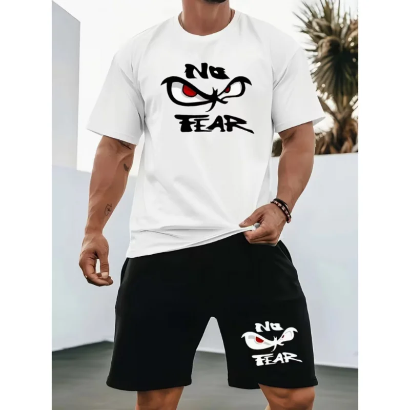 Men'S Round Neck Short SleeveTT-Shirt And Drawstring Shorts Fashion Print Casual Street Style Set
Men'S Round Neck Short SleeveTT-Shirt And Drawstring Shorts Fashion Print Casual Street Style Set