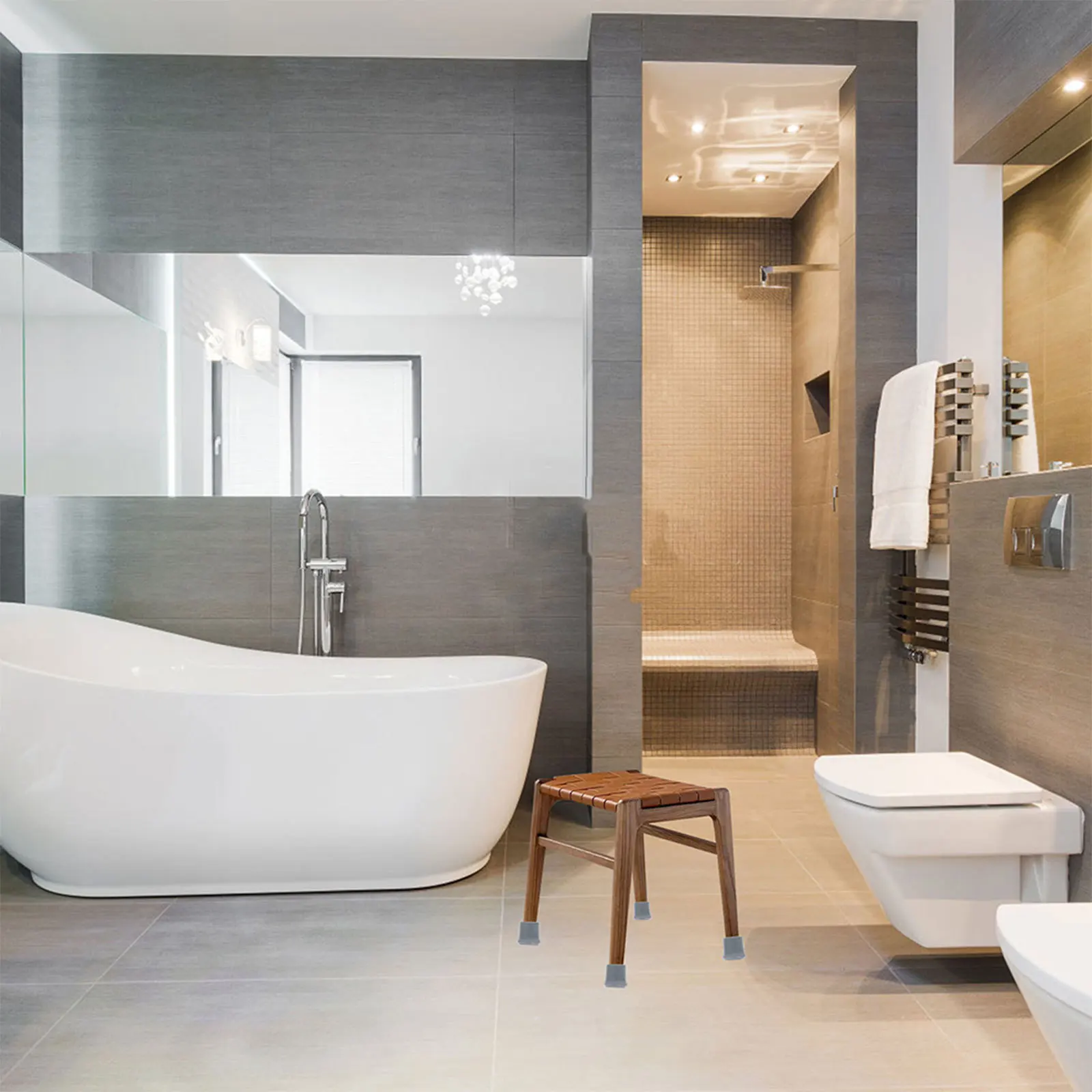 4Pcs Replacement Feet for Shower Chair Non Slip Rubber Feet Caps for Bath Stool Commode Chair Walking Pole Enhanced Stability
4Pcs Replacement Feet for Shower Chair Non Slip Rubber Feet Caps for Bath Stool Commode Chair Walking Pole Enhanced Stability