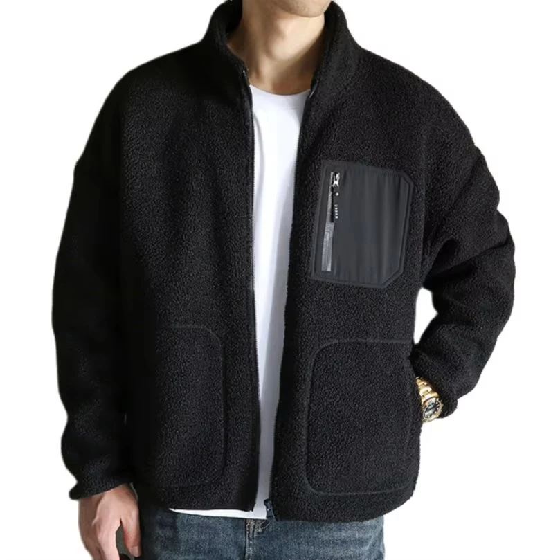 Флисовая куртка-кардиган для мужчин в стиле Techwear, теплая, с карманами на молнии, модная, с воротником-стойкой, весна-осень-зима 2026
Флисовая куртка-кардиган для мужчин в стиле Techwear, теплая, с карманами на молнии, модная, с воротником-стойкой, весна-осень-зима 2026