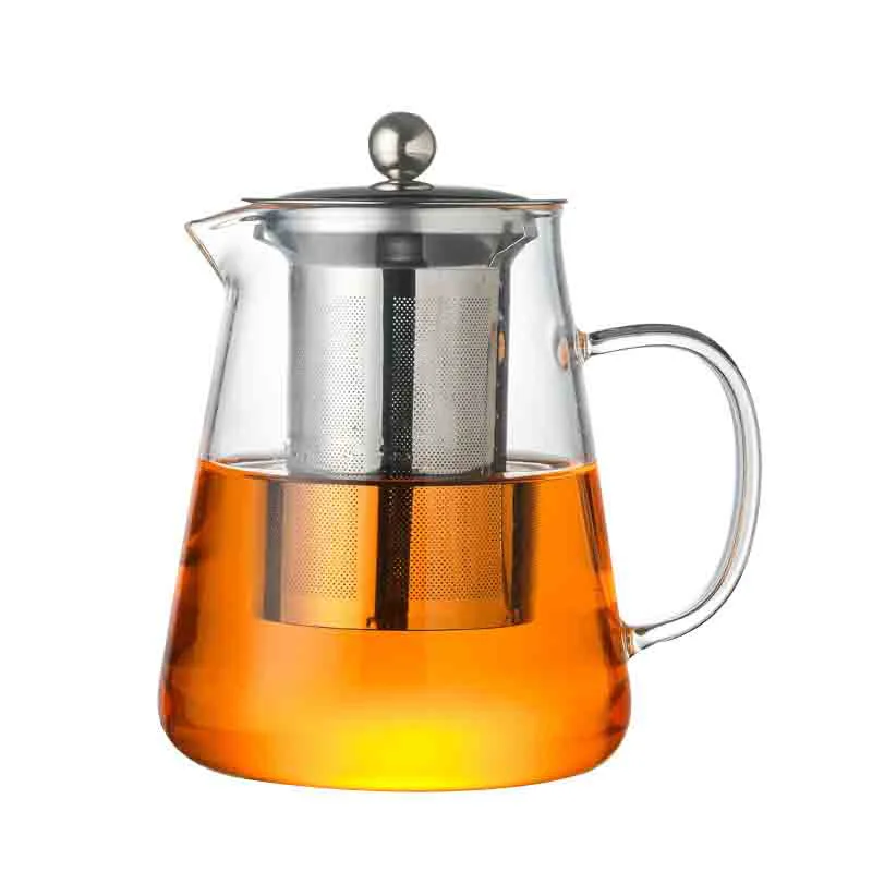 450/550/750/950/1300ml Clear Glass Teapot High Temperature Resistant Loose Leaf Flower Tea Pot Maker Brewer with Strainer Lid
450/550/750/950/1300ml Clear Glass Teapot High Temperature Resistant Loose Leaf Flower Tea Pot Maker Brewer with Strainer Lid