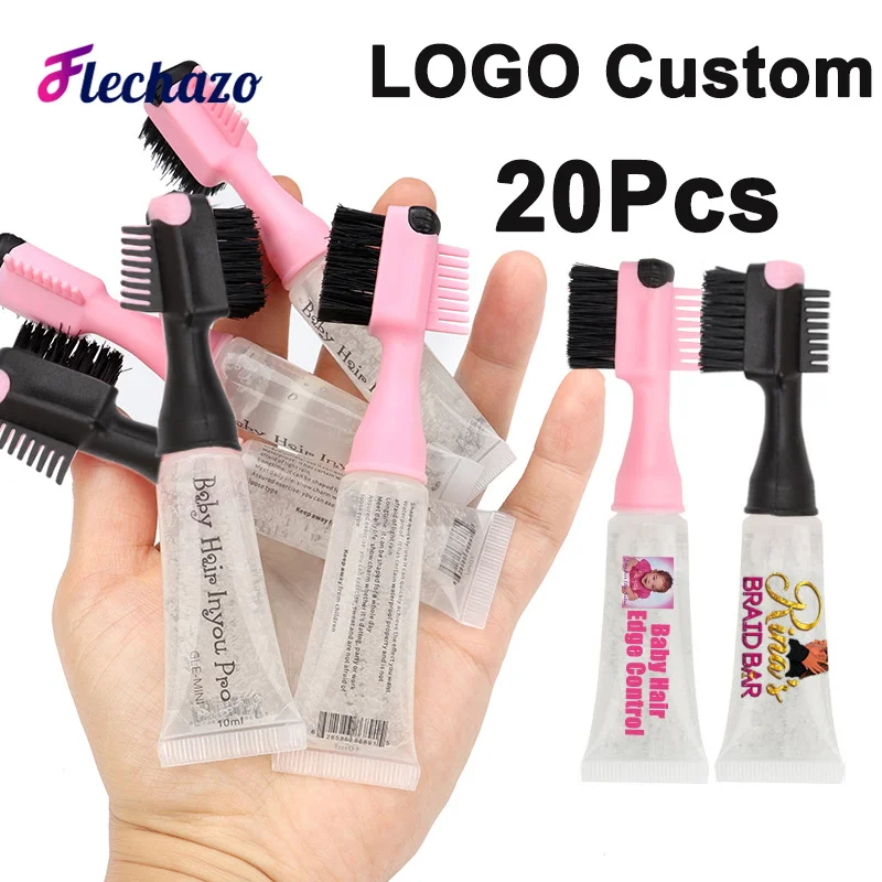 20Pcs Baby Hair Edge Control Brush And Gel Inside Logo Custom 3N1 Edge Pro Brush Gel Women Girls Hair Styling Edges Toothbrush
20Pcs Baby Hair Edge Control Brush And Gel Inside Logo Custom 3N1 Edge Pro Brush Gel Women Girls Hair Styling Edges Toothbrush