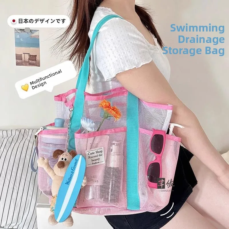 Large Capacity Swimming Equipment Storage Bag Net Bag Beach Bag Fitness Wash Bag Sports Swimsuit Storage Bag Unisex Shoulder Bag
Large Capacity Swimming Equipment Storage Bag Net Bag Beach Bag Fitness Wash Bag Sports Swimsuit Storage Bag Unisex Shoulder Bag