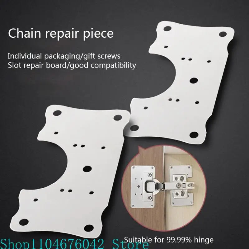 4 Pcs Cabinet Door Hinges Stainless Steel Hinge Repair Plate Hinge Tools for Cabinet Furniture Window Drawer Repair
4 Pcs Cabinet Door Hinges Stainless Steel Hinge Repair Plate Hinge Tools for Cabinet Furniture Window Drawer Repair