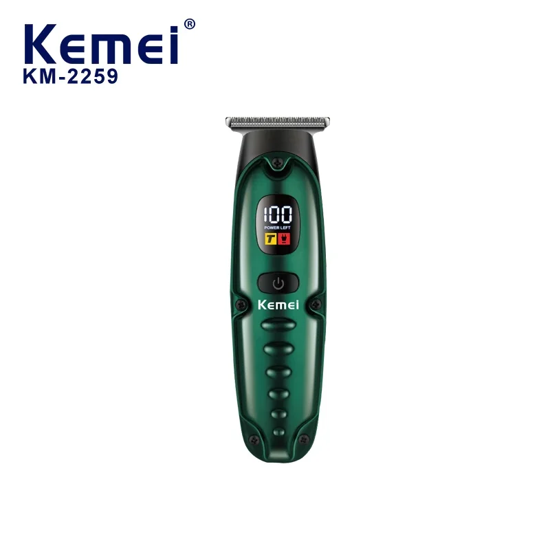 Kemei KM 2259 USB Rechargeable Hair Clipper - 2-Speed Adjustable, Portable Trimmer for Professional Styling
Kemei KM 2259 USB Rechargeable Hair Clipper - 2-Speed Adjustable, Portable Trimmer for Professional Styling
