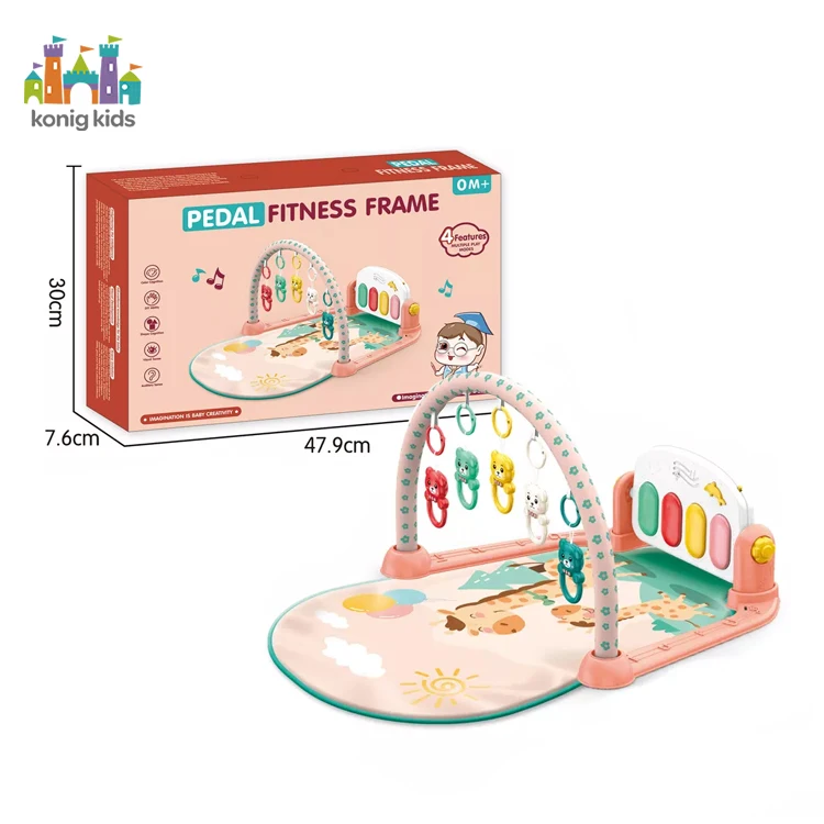 Konig Kids Juguetes De Bebe Kick Play Piano Gym Playmats With Music N Lights With Cute Hanging Toys 2 Color Baby Mat
Konig Kids Juguetes De Bebe Kick Play Piano Gym Playmats With Music N Lights With Cute Hanging Toys 2 Color Baby Mat