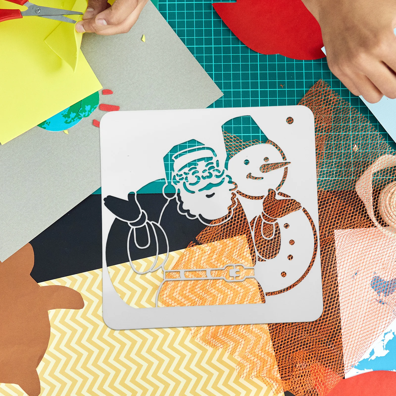 20 Pcs Drawing Template Tool Christmas Stencils for Crafts Reusable Painting Sign Piece Set Card Decorations Supplies
20 Pcs Drawing Template Tool Christmas Stencils for Crafts Reusable Painting Sign Piece Set Card Decorations Supplies