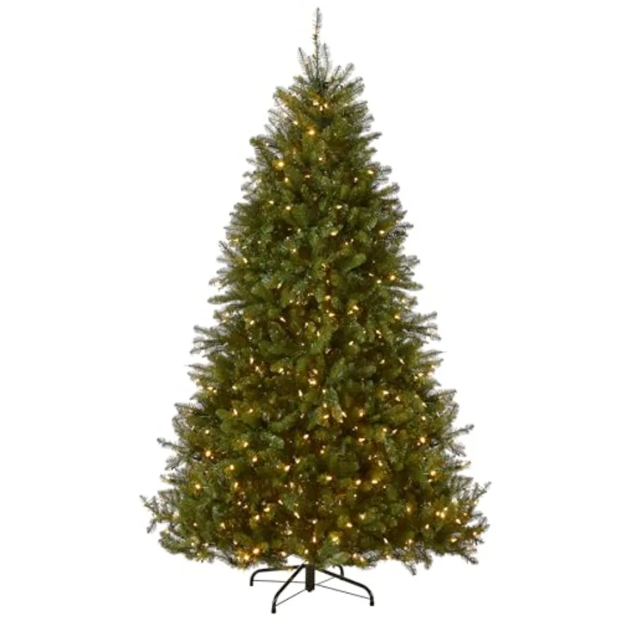 7.5 Feet Pre-Lit Dunhill Fir Artificial Christmas Tree, 700 LED Lights, 2, 514 Tips, Feet Pedal, 10 Light Functions, Includes S
7.5 Feet Pre-Lit Dunhill Fir Artificial Christmas Tree, 700 LED Lights, 2, 514 Tips, Feet Pedal, 10 Light Functions, Includes S