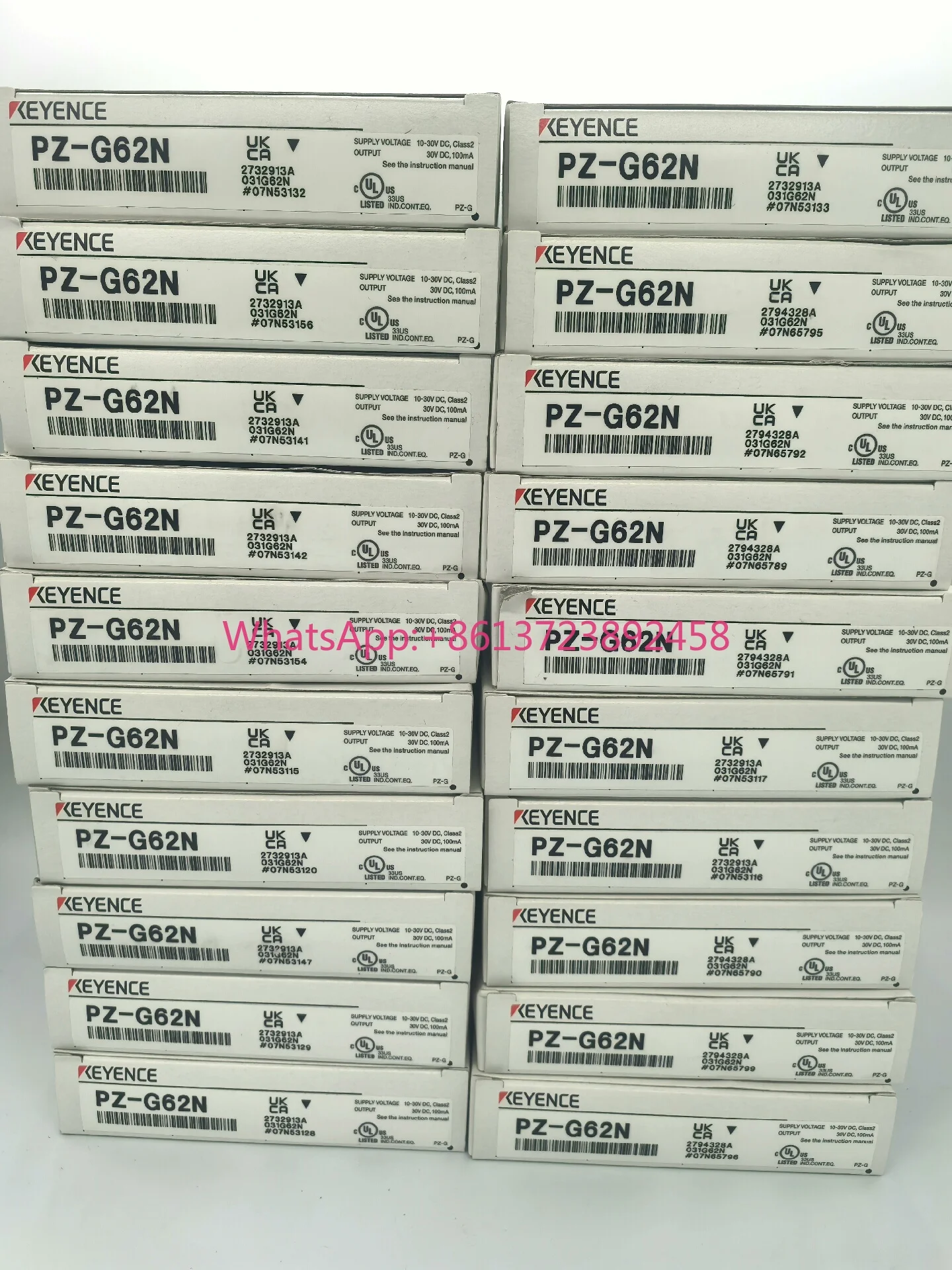 KEYENCE PZ-G62N photoelectric switch is brand new and original.
KEYENCE PZ-G62N photoelectric switch is brand new and original.