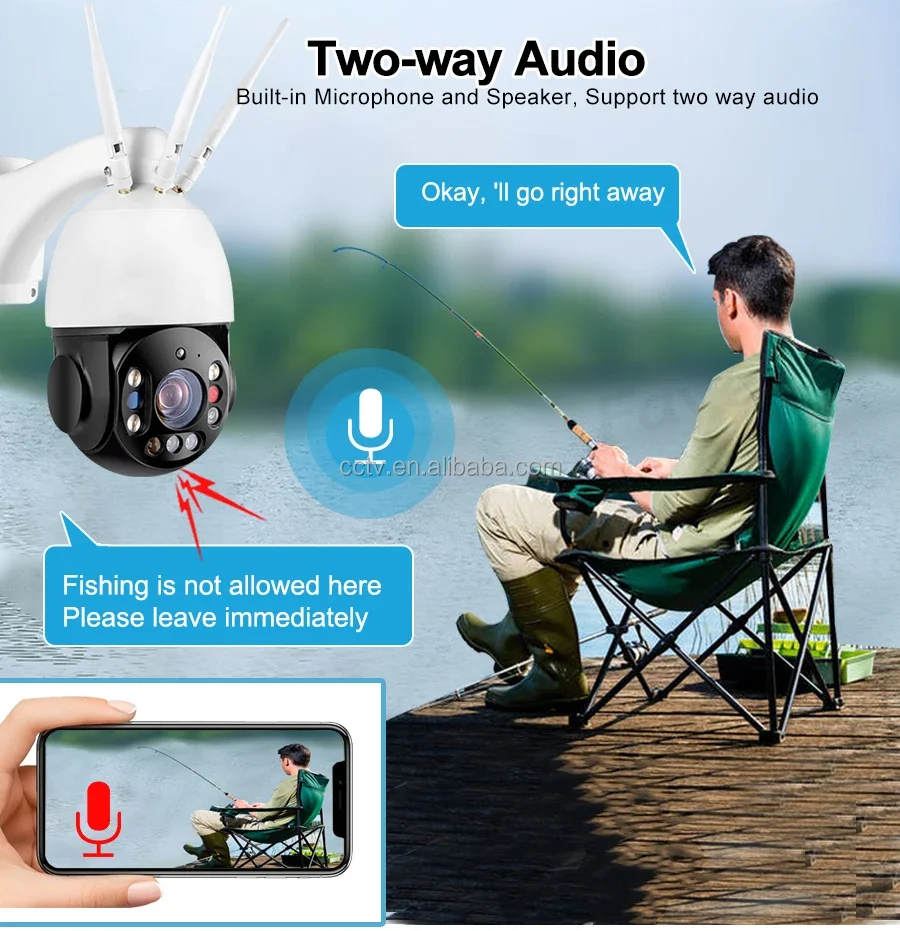 Auto Motion Tracking IP Network 20X 30X Optical Zoom PTZ Camera 360 Wireless Security Camera
Auto Motion Tracking IP Network 20X 30X Optical Zoom PTZ Camera 360 Wireless Security Camera