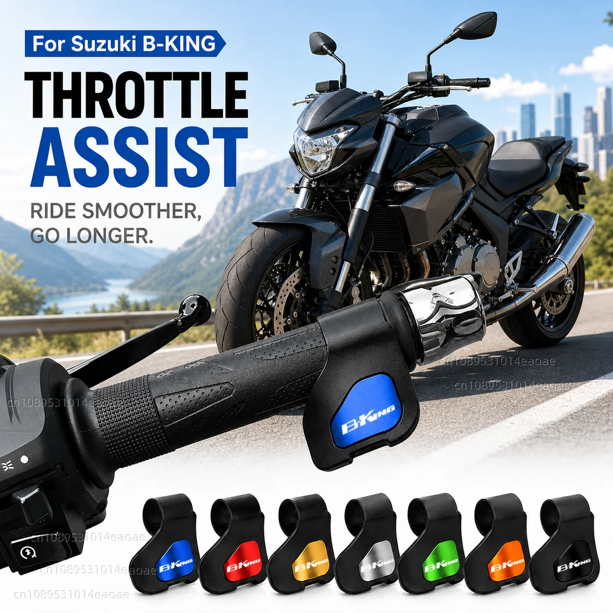 For Suzuki B-KING 1300 Bking 1340 Bking1300 Motorcycle Throttle Assistant Clip Labor Saver Acceleration Labor-saving Auxiliary
For Suzuki B-KING 1300 Bking 1340 Bking1300 Motorcycle Throttle Assistant Clip Labor Saver Acceleration Labor-saving Auxiliary