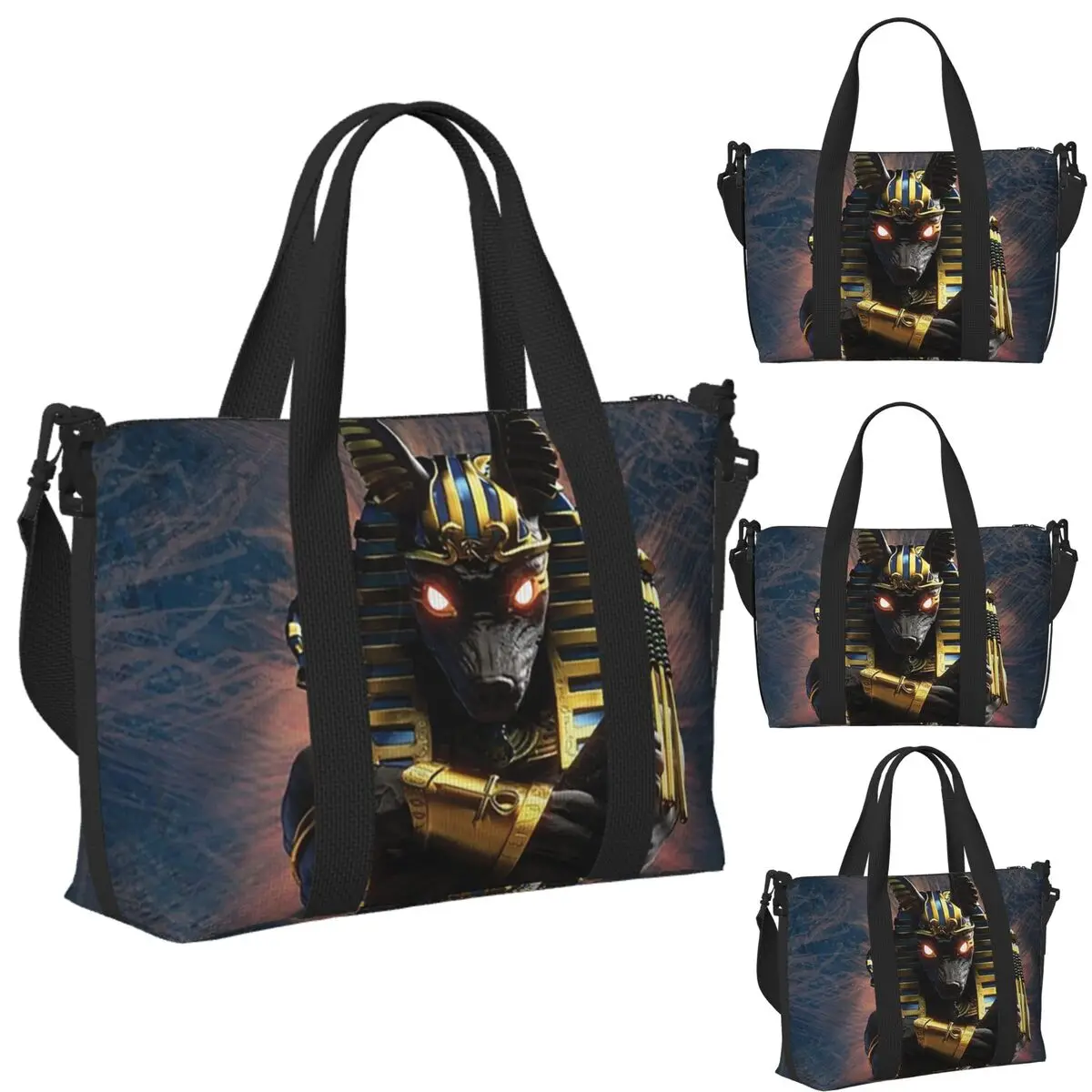 Custom Egyptian God Anubis Art (6) Beach Travel Bag Large Capacity Tote Bags for Gym Sport Women Shopping Duffle Shoulder Bag
Custom Egyptian God Anubis Art (6) Beach Travel Bag Large Capacity Tote Bags for Gym Sport Women Shopping Duffle Shoulder Bag
