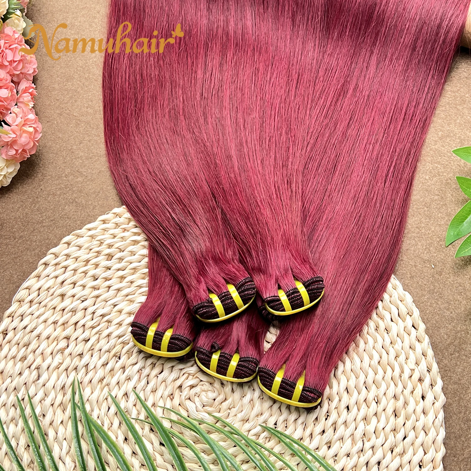 99J Burgundy Straight Human Hair Bundles Wine Red Colored Bundles 15A Grade 100% Unprocessed 3 4 Bundles Extensions Quick Weave
99J Burgundy Straight Human Hair Bundles Wine Red Colored Bundles 15A Grade 100% Unprocessed 3 4 Bundles Extensions Quick Weave