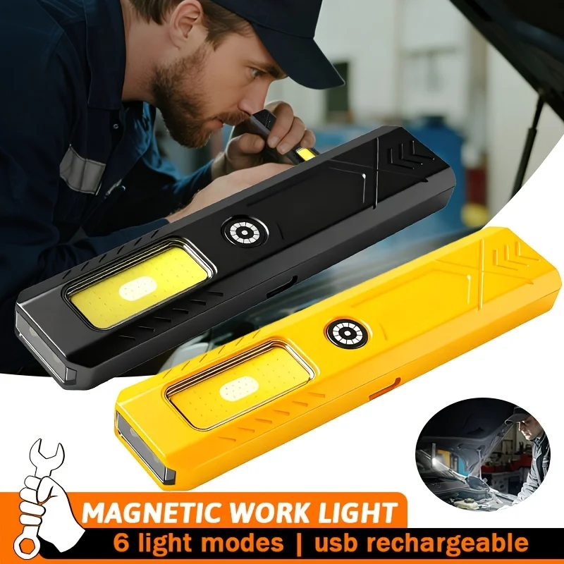 Mini Portable Rechargeable LED Torch Light, Waterproof Outdoor Work Pocket Flashlight with Magnetic Grip, Compact LED Flashlight
Mini Portable Rechargeable LED Torch Light, Waterproof Outdoor Work Pocket Flashlight with Magnetic Grip, Compact LED Flashlight