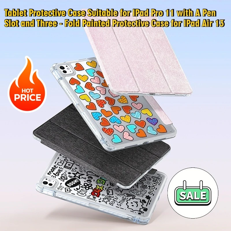 Защитный чехол для планшета, подходящий для iPad Pro 11 со слотом для ручки и трехкратным окрашенным защитным чехлом для iPad Air 13 
Защитный чехол для планшета, подходящий для iPad Pro 11 со слотом для ручки и трехкратным окрашенным защитным чехлом для iPad Air 13