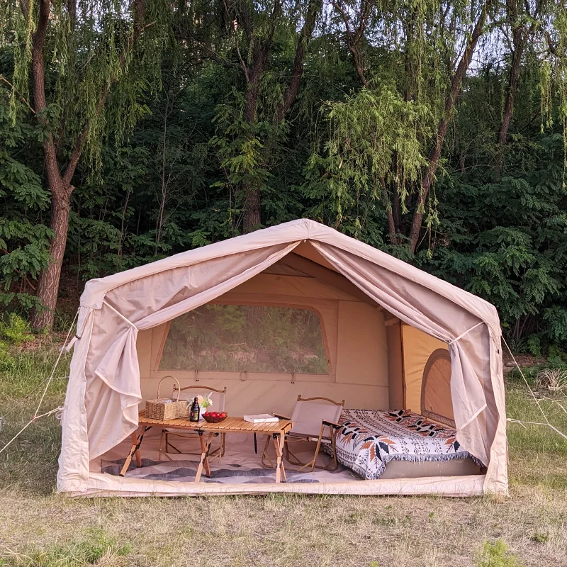 Outdoor inflatable camping tent 4 Season Hot selling and luxurious summer family outdoor camping inflatable tent
Outdoor inflatable camping tent 4 Season Hot selling and luxurious summer family outdoor camping inflatable tent