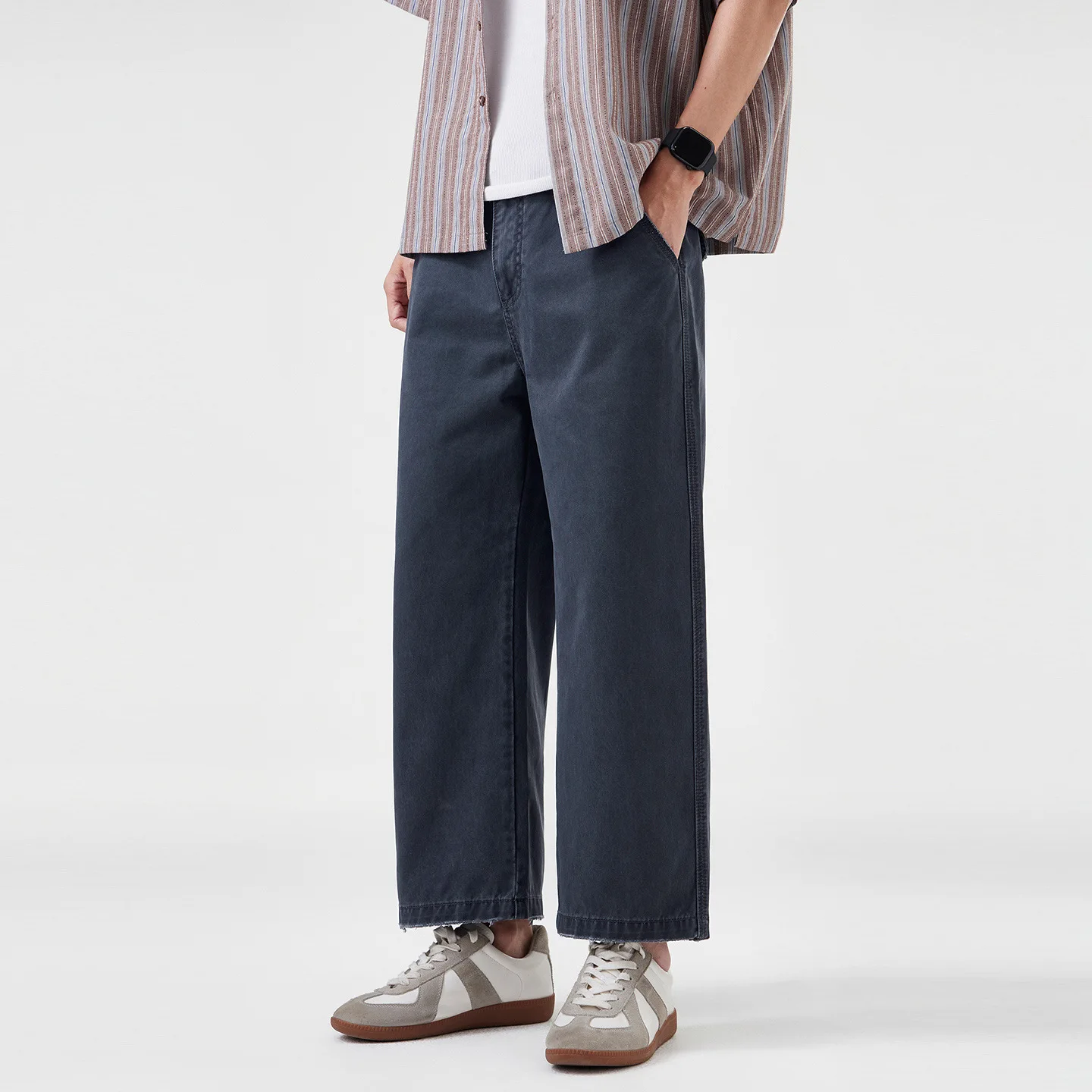 Cotton Men's Nine-point Pants 2026 New Spring Loose Straight Tooling Casual Pants
Cotton Men's Nine-point Pants 2026 New Spring Loose Straight Tooling Casual Pants