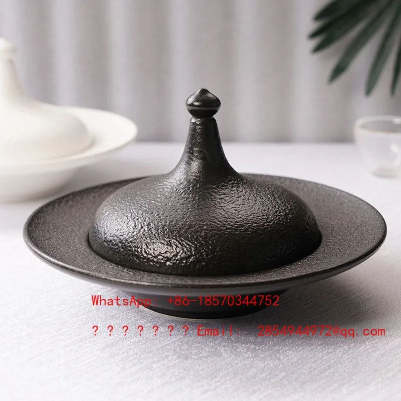 Creative Tableware Stone Pattern Black and White Crown Soup Cup Matte with Lid Simple Style
Creative Tableware Stone Pattern Black and White Crown Soup Cup Matte with Lid Simple Style