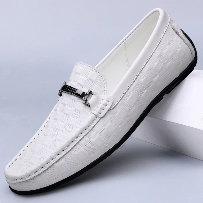Leather Casual Business Shoes Men's dress Outdoor Wedding Loafers are lightweight and comfortable
Leather Casual Business Shoes Men's dress Outdoor Wedding Loafers are lightweight and comfortable