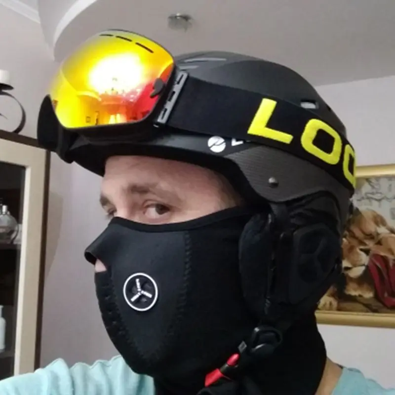 Rockler ski glasses spherical double-layer anti-fog adult men's and women's youth snowboard and snowboard goggles windproof 
Rockler ski glasses spherical double-layer anti-fog adult men's and women's youth snowboard and snowboard goggles windproof