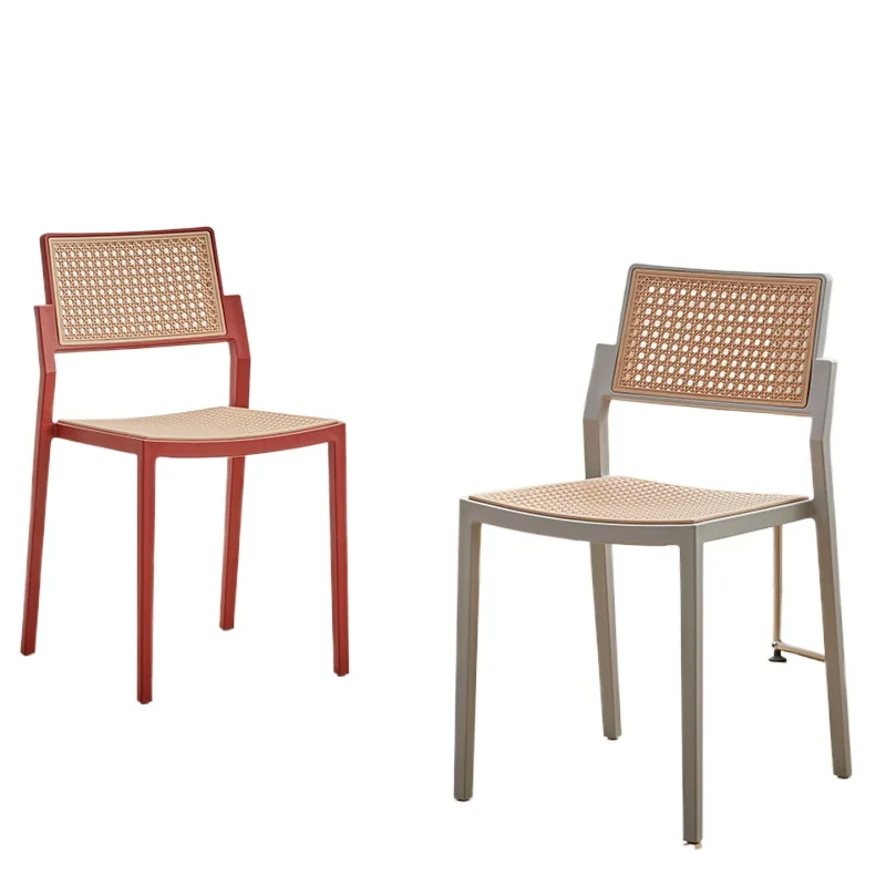 Chair Plastic Thickened Stool Adult Simple Casual Nordic Style Household Stackable Comfortable Hollow Backrest Dining Chair
Chair Plastic Thickened Stool Adult Simple Casual Nordic Style Household Stackable Comfortable Hollow Backrest Dining Chair