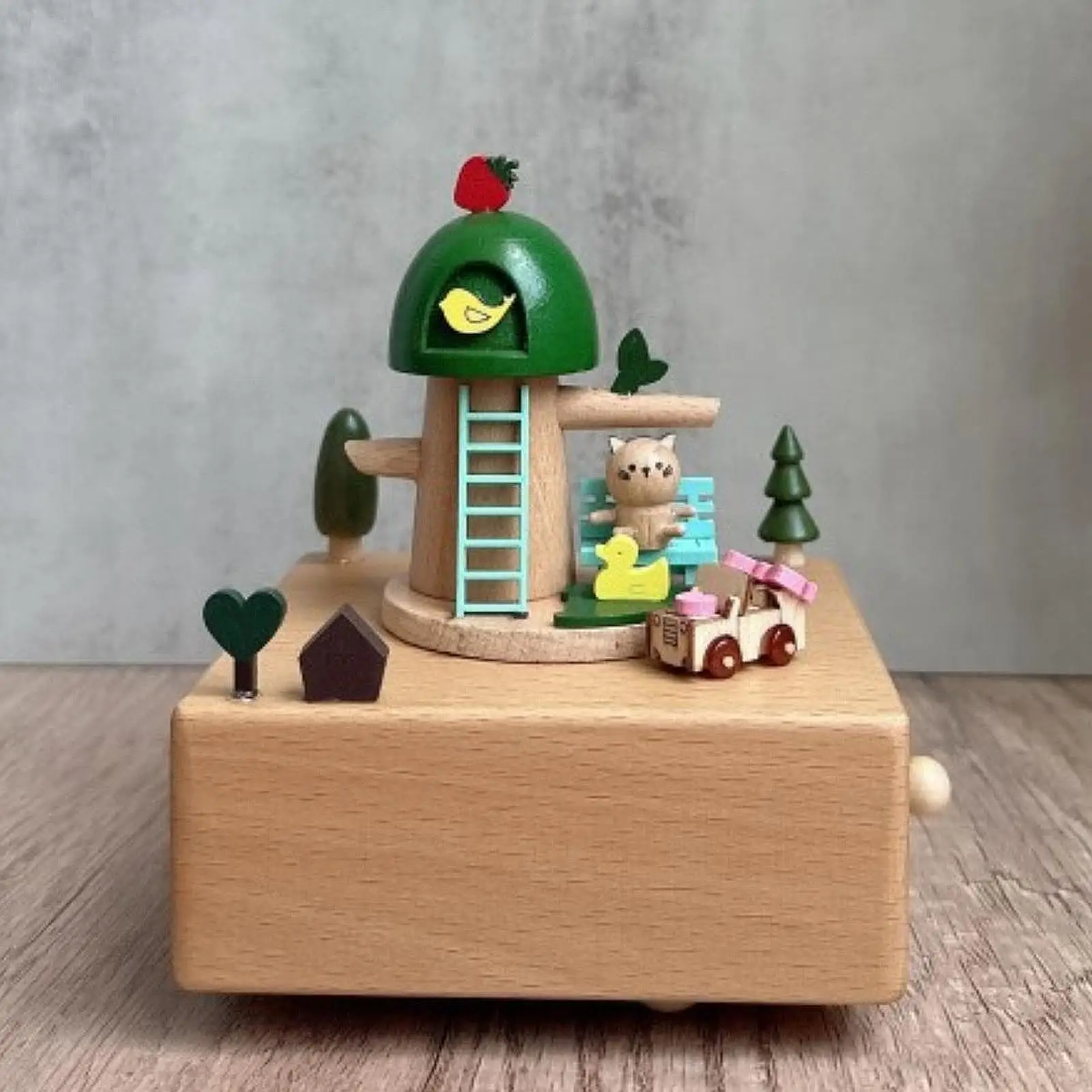 Wooden Cat Music Box Mechanical Music Box Multifunctional Toy Office Decor Cat Musical Decor Handcrafted for Anniversary
Wooden Cat Music Box Mechanical Music Box Multifunctional Toy Office Decor Cat Musical Decor Handcrafted for Anniversary