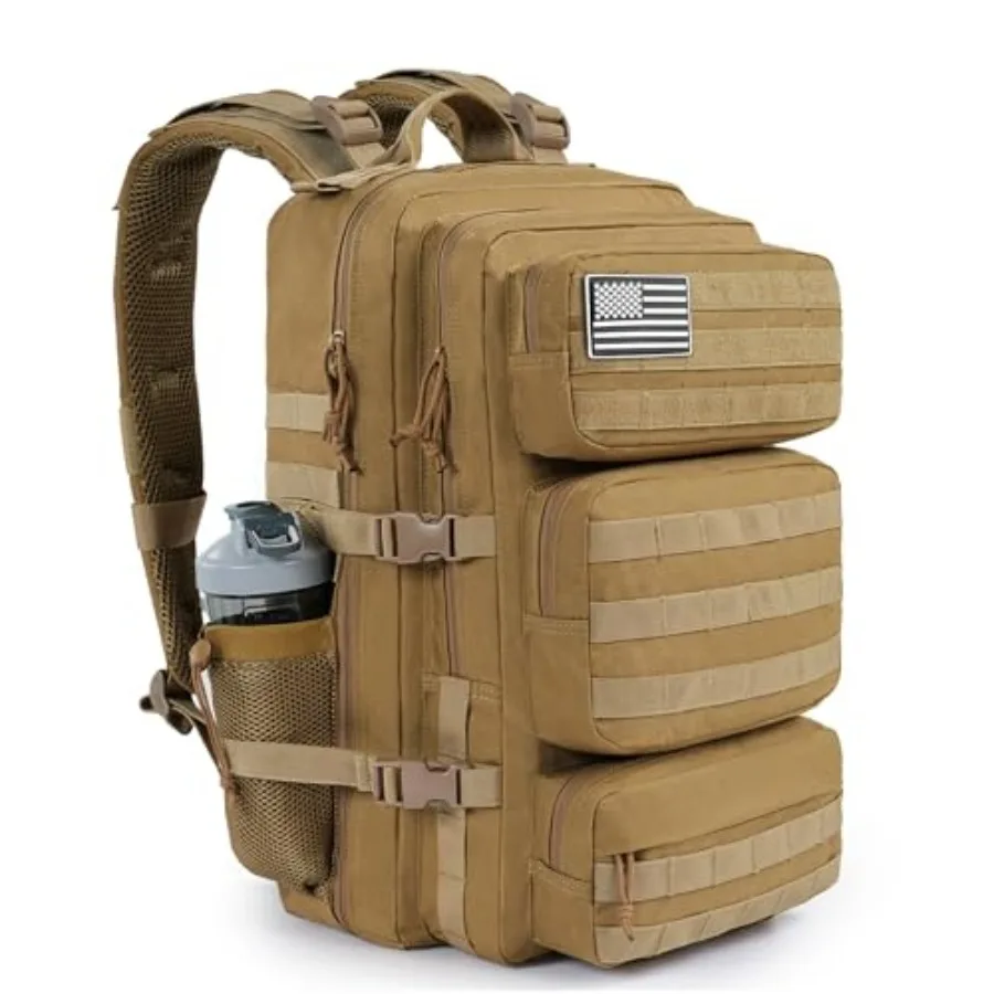 Military Tactical Backpack Large Day Backpack for Men Molle Army 3 Days Assault Pack Bug Out Bag Water Resistant and Heavy Duty
Military Tactical Backpack Large Day Backpack for Men Molle Army 3 Days Assault Pack Bug Out Bag Water Resistant and Heavy Duty