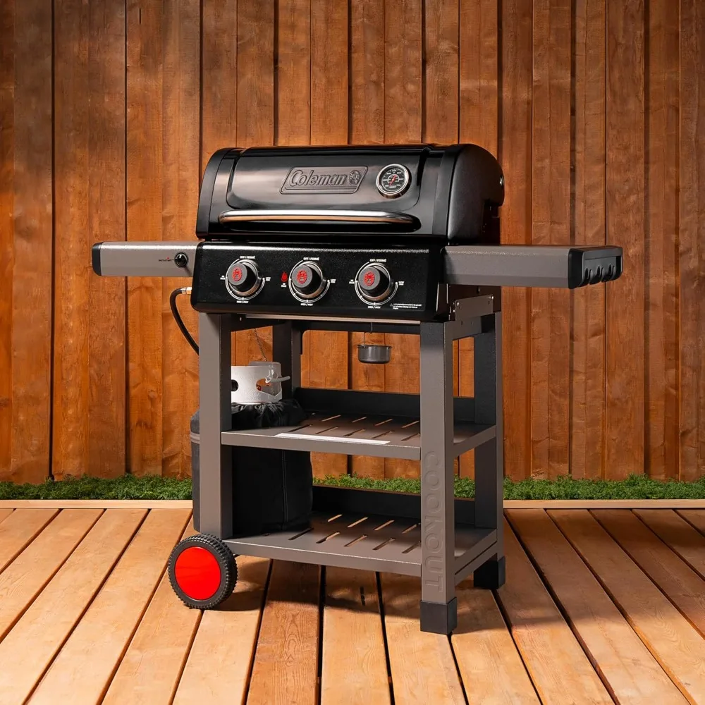 Газовый гриль Cookout с 3 конфорками, пропановый гриль на 36 000 БТЕ с площадью 535 кв. В. Общая кухонная поверхность, зажигание Instastart
Газовый гриль Cookout с 3 конфорками, пропановый гриль на 36 000 БТЕ с площадью 535 кв. В. Общая кухонная поверхность, зажигание Instastart