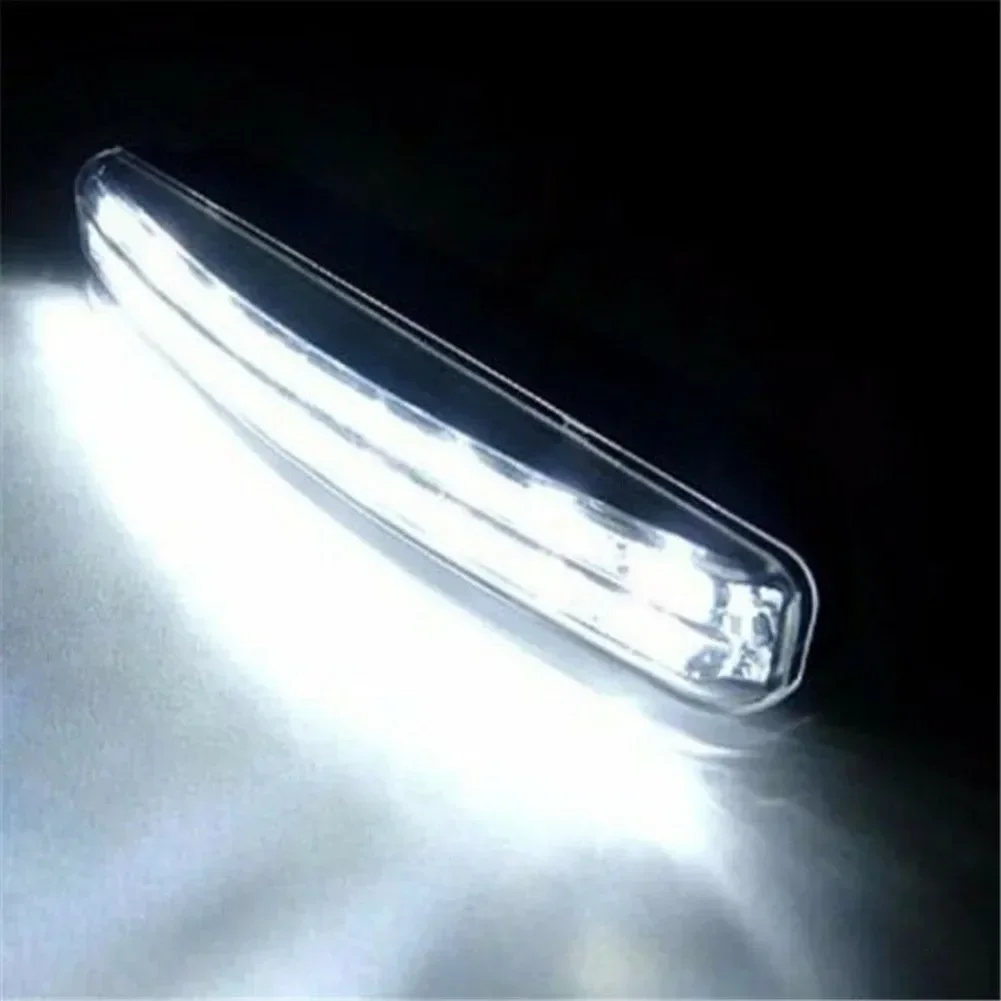 New Practical High Quality Daytime Running Light Parts Useful White 12V For Trucks SUVs Trailers RVs 6000K Bright
New Practical High Quality Daytime Running Light Parts Useful White 12V For Trucks SUVs Trailers RVs 6000K Bright
