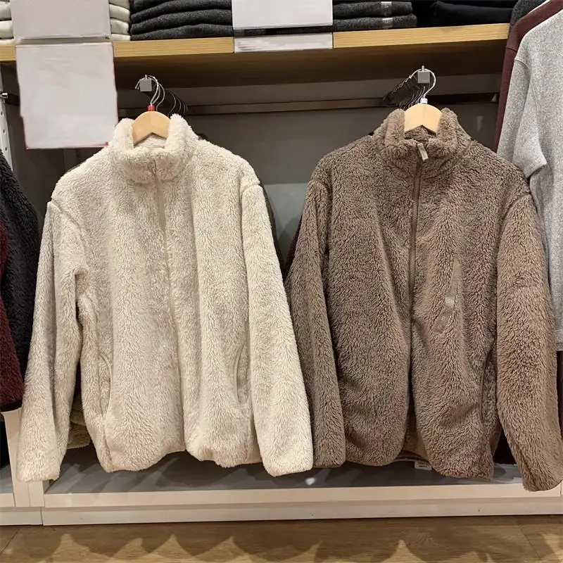 ex Long Sve Fce Zipper Jaet Coat Winter Outerwear Youth Faion Loose Fit Side ket Stand Collar Outerwear
ex Long Sve Fce Zipper Jaet Coat Winter Outerwear Youth Faion Loose Fit Side ket Stand Collar Outerwear