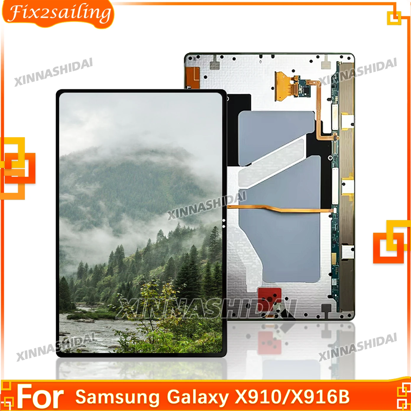 For Samsung Galaxy Tab X910/X916B LCD Display Touch Panel Screen Glass Digitizer Assembly Replacement For Samsung X910-X916B
For Samsung Galaxy Tab X910/X916B LCD Display Touch Panel Screen Glass Digitizer Assembly Replacement For Samsung X910-X916B