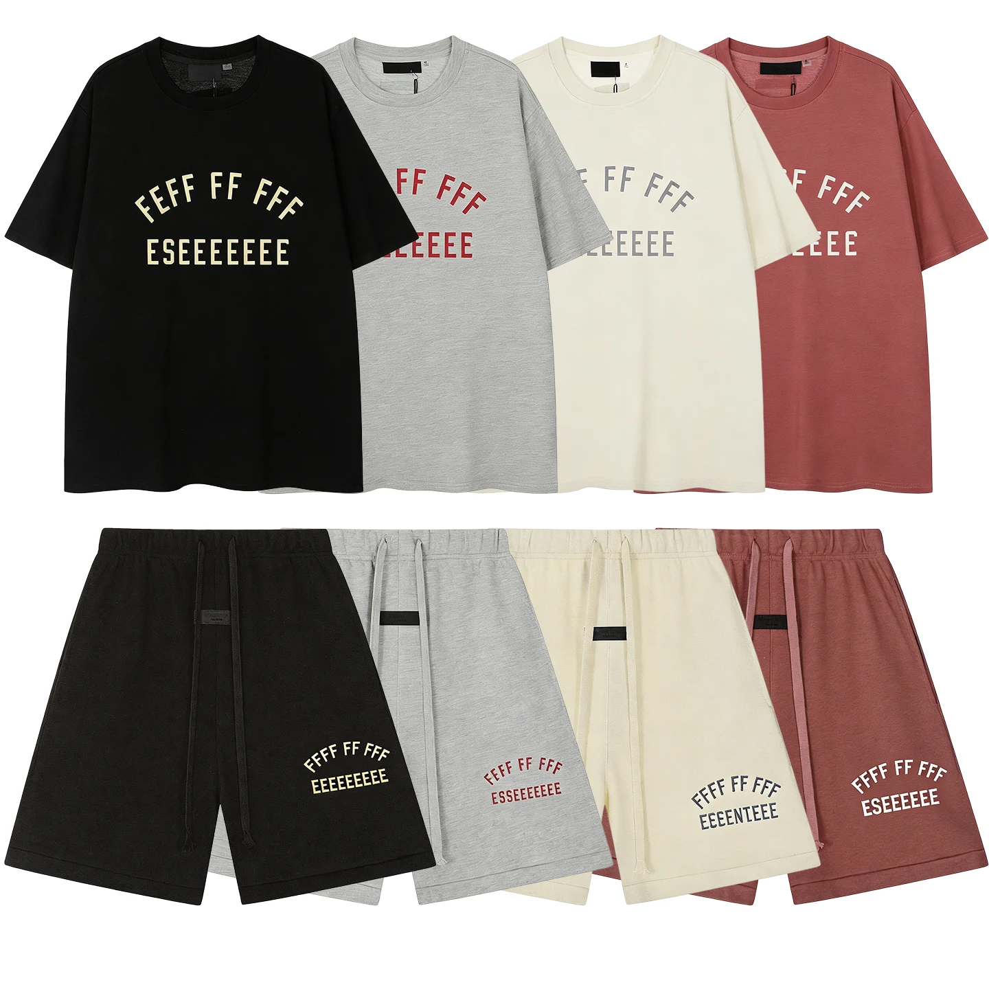 FW24 Trendy Men's Short Sleeved Suit Classic Design Chest Arch Letter Logo T-shirt High Street Couple Vest Top Matching Set
FW24 Trendy Men's Short Sleeved Suit Classic Design Chest Arch Letter Logo T-shirt High Street Couple Vest Top Matching Set
